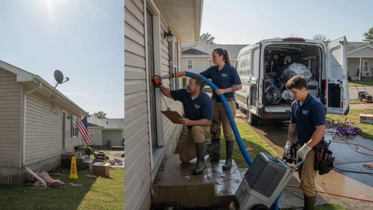 Ceiling Water Damage Restoration in Colona, IL near me
